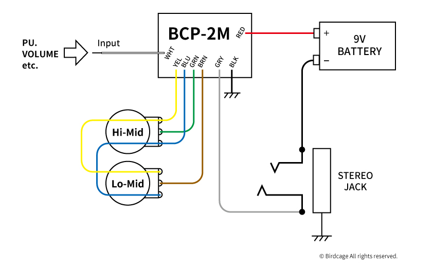 BCP-2M配線図