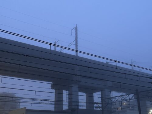霧の朝