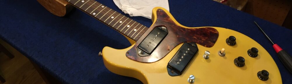 Burnyのレスポールジュニアタイプ