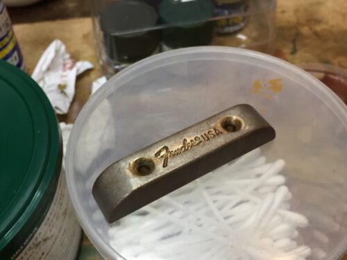 塗料でのレリック加工