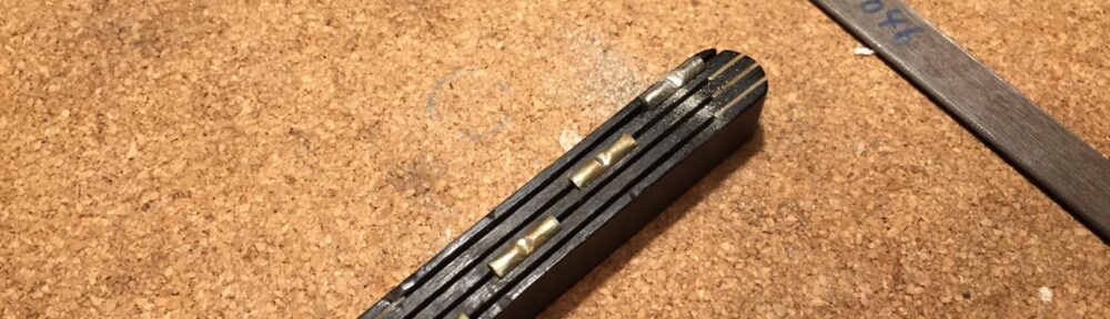 溝を作った