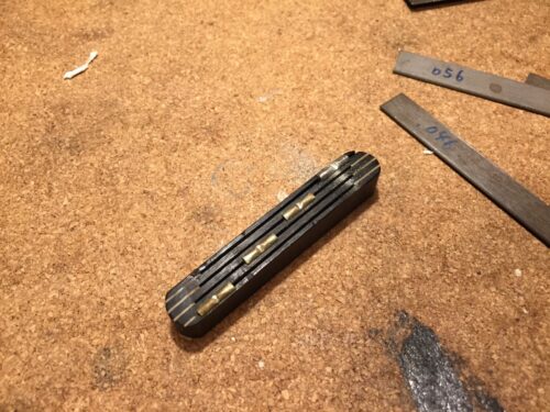 溝を作った