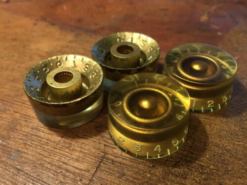 スピードノブのレリック加工