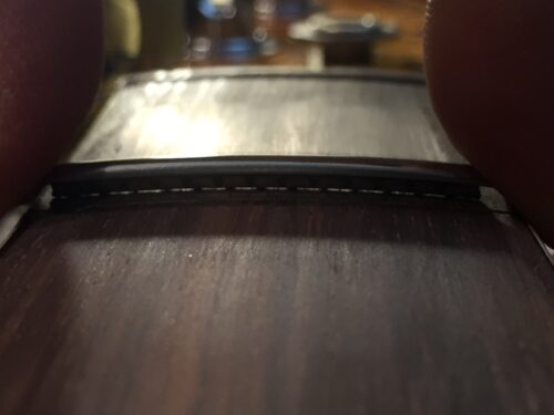 フレットを曲げる