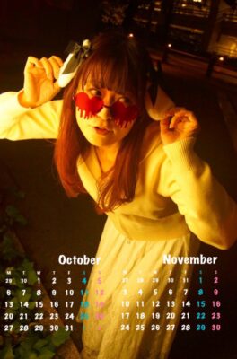 自分カレンダー撮影