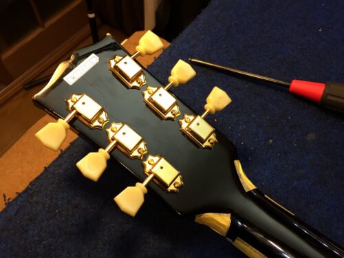 ペグを取り付けた