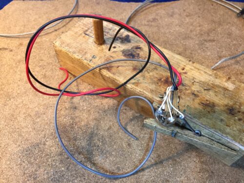 スイッチの配線をバラす