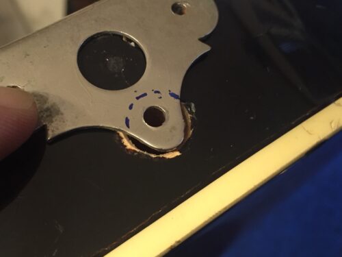 この辺りまで削る