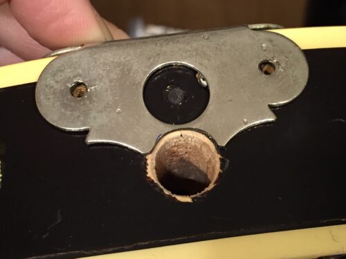 グラインダーで削った