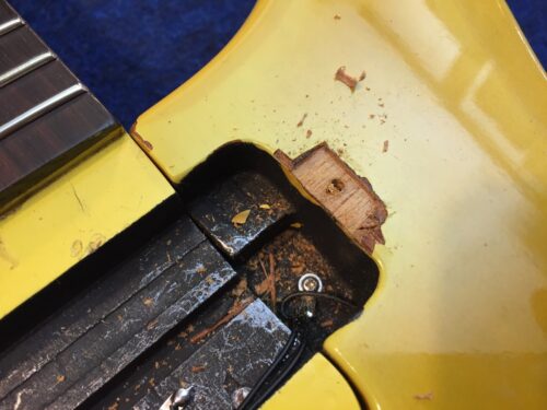 耳の部分を掘り下げる