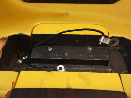 ネックの左右がそろった