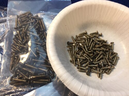 ネジのレリック加工