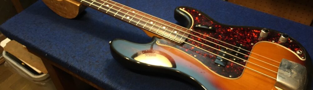 ベースをお預かりした