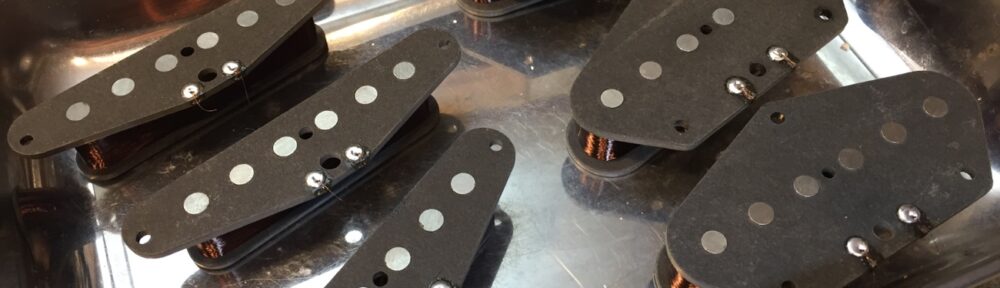 ピックアップを巻いた