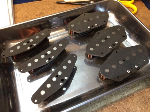 ピックアップを巻いた