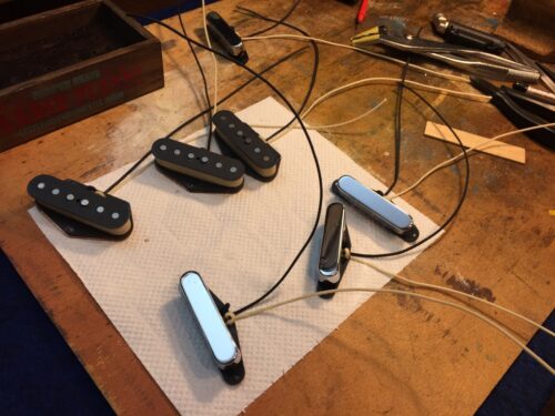 ピックアップが完成した