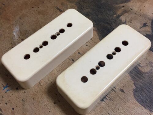 P-90カバーのレリック加工