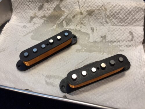 ワックスポッティングが完了した