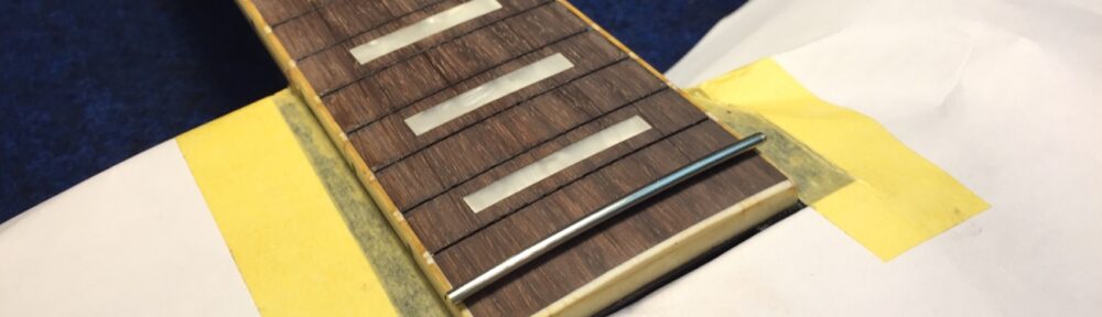 フレットを曲げる