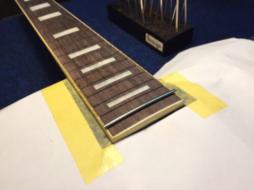 フレットを曲げる