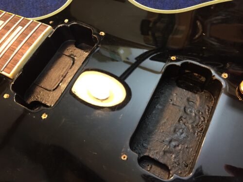 導電塗料を塗り足した