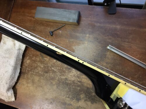 フレットのすり合わせ