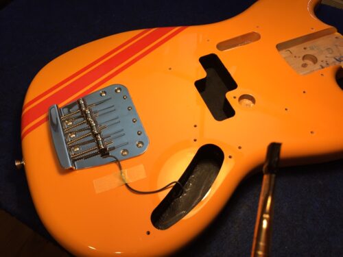 導電塗料の塗布