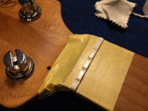 ナットを仕上げた