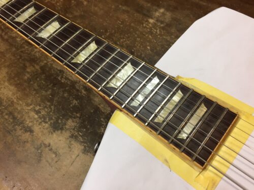 フレットのすり合わせ