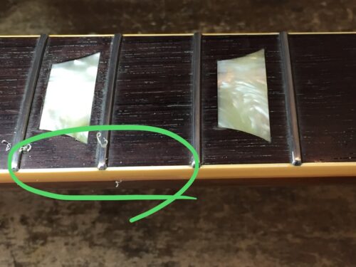 バインディングのエッジを取る