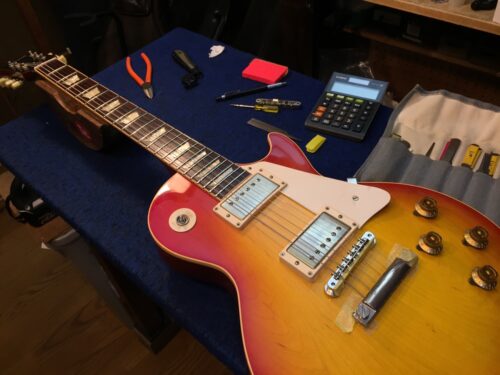 弦を張ってみる