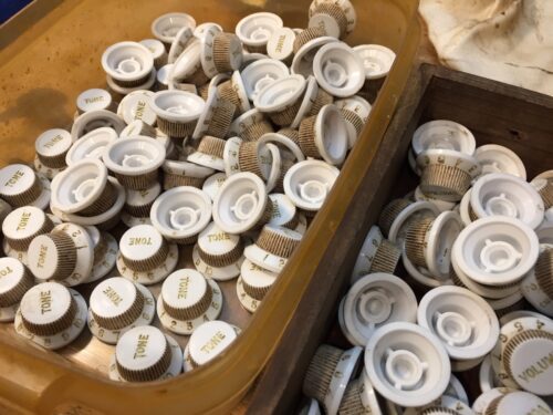 ノブのレリック加工