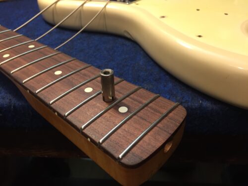 ロッドナットのグリスアップ