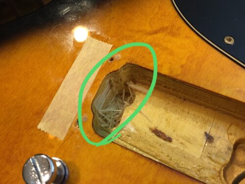 キャビティを簡易的に拡げた