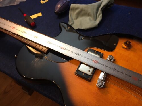 ブリッジの位置出し