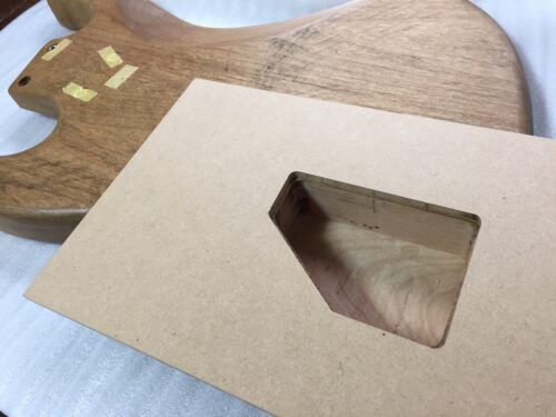 コントロールキャビティが掘れた