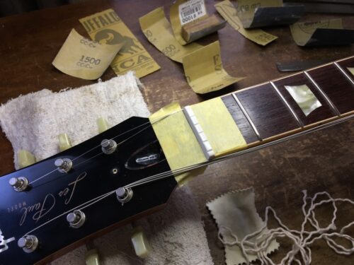 ナットを仕上げた