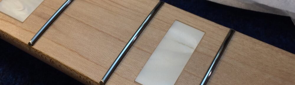 フレットを磨いた