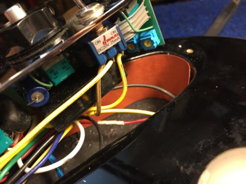 絶縁紙を入れた