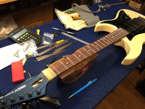 弦を張っておく