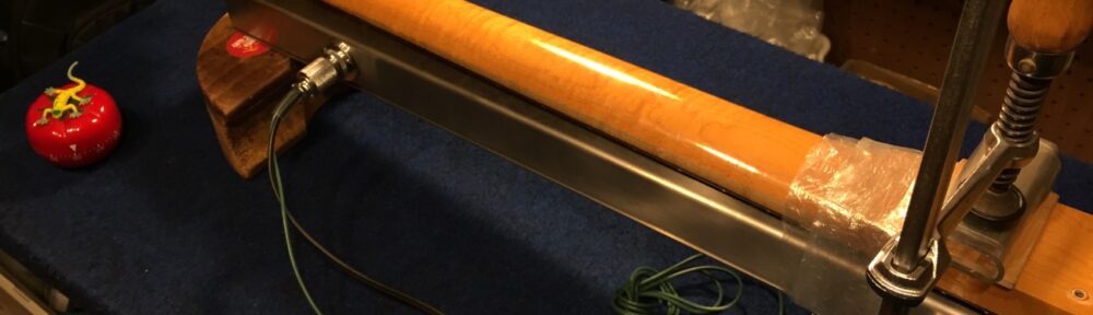 もう一回ヒーターをあててみる