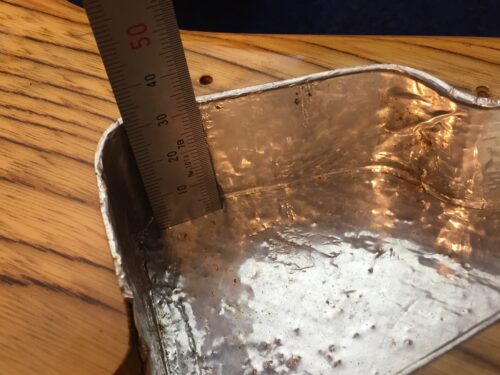 キャビティが浅い