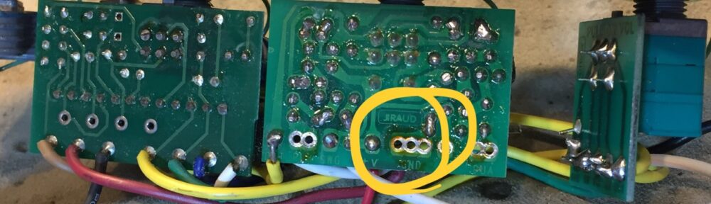 慢性的なグラウンド端子不足