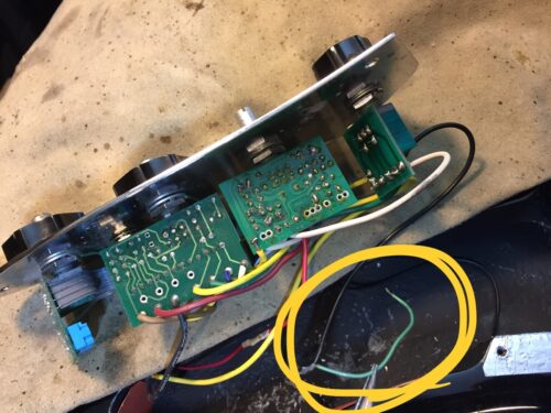 グラウンド線が取れた