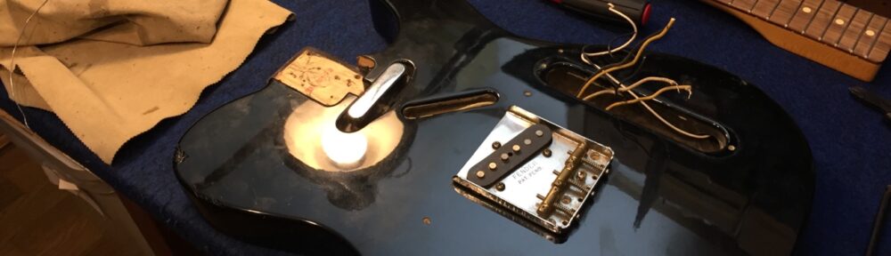 フェンダーテレのボディネック