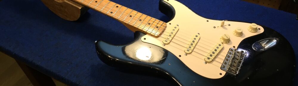 カスタムショップ製メイプル1Pストラト