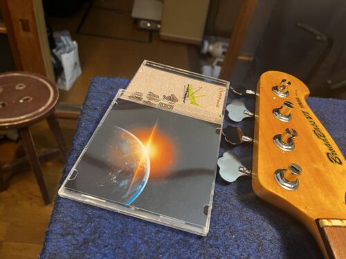 たけたけsoundsのCDを渡した