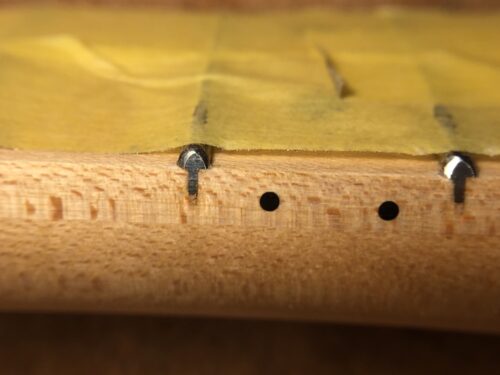 フレットを丸め直す