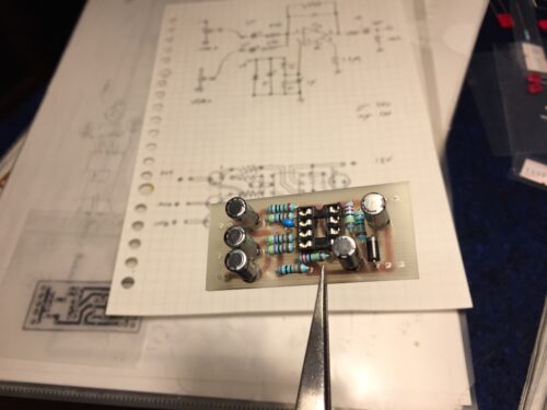 ミキサー基板が完成