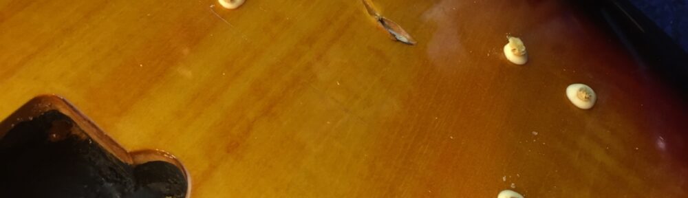 ネジ穴を埋める